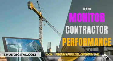 Monitoring Contractor Performance: Strategies for Effective Oversight