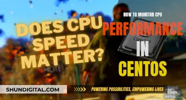 Monitoring CPU Performance: A Guide for CentOS Users