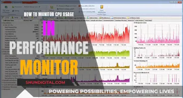 Monitoring CPU Usage: Performance Monitor Guide