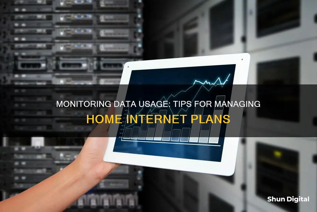 how to monitor data usage at home