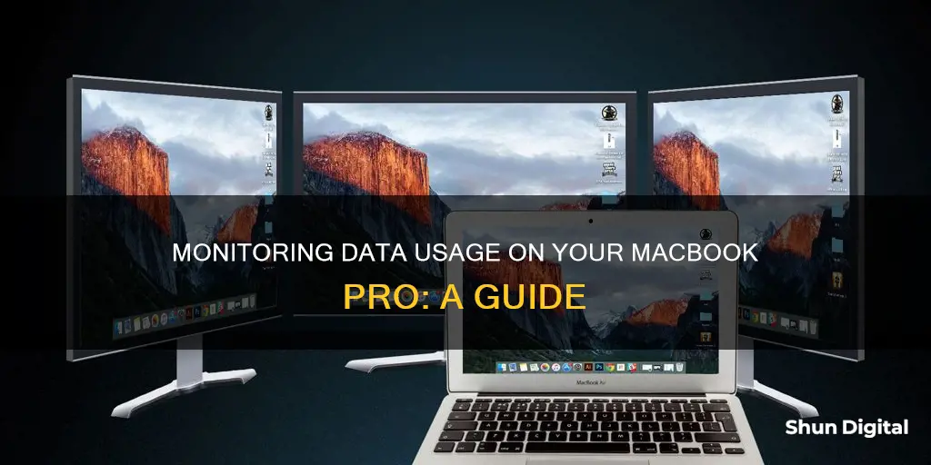 how to monitor data usage on macbook pro