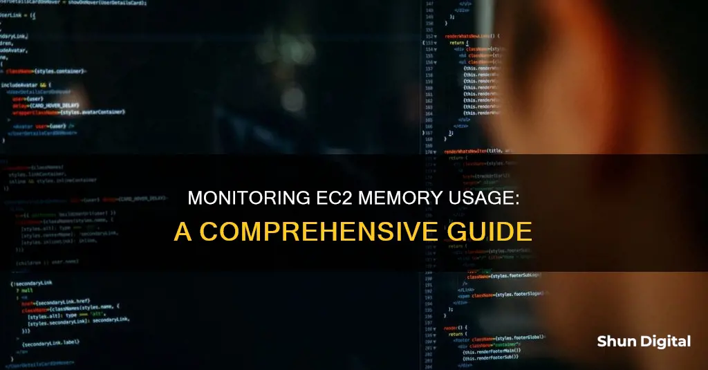 how to monitor ec2 instances memory usage