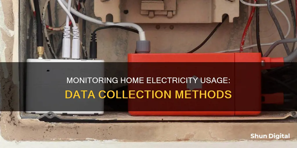 how to monitor electricity usage in home data collector