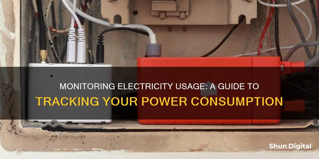 how to monitor electricity usage