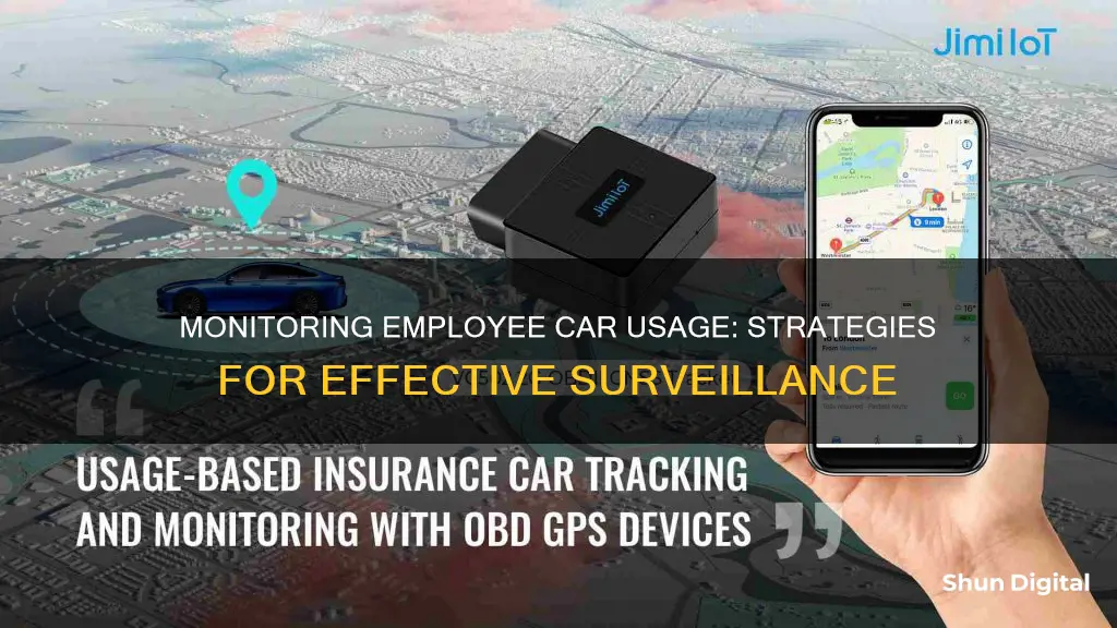 how to monitor employee car usage