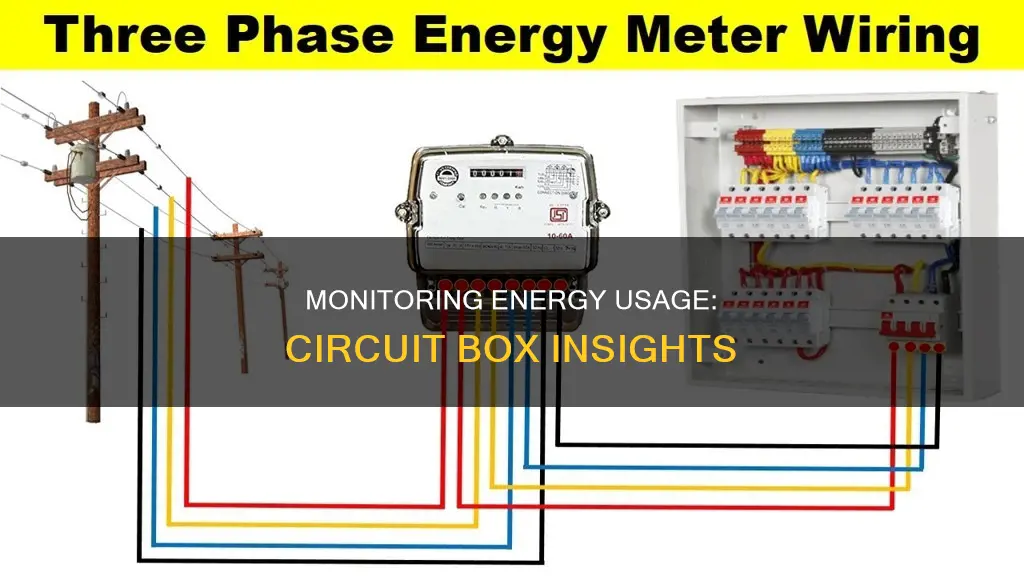 how to monitor energy usage at circuit box