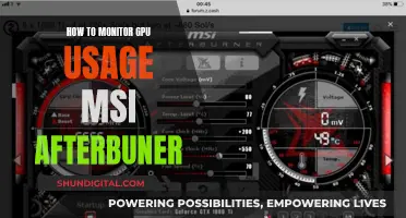 Monitoring GPU Usage: MSI Afterburner Guide