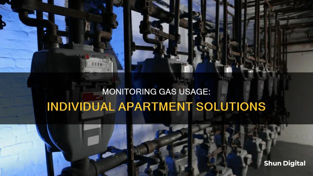 how to monitor individual apartment gas usage