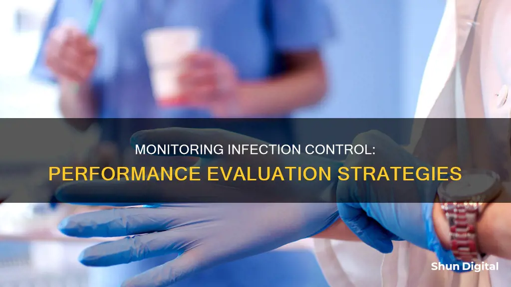 how to monitor infection control performance