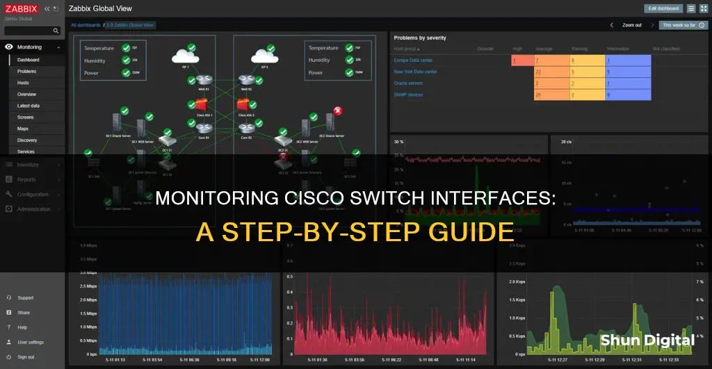 how to monitor interface on cisco switch