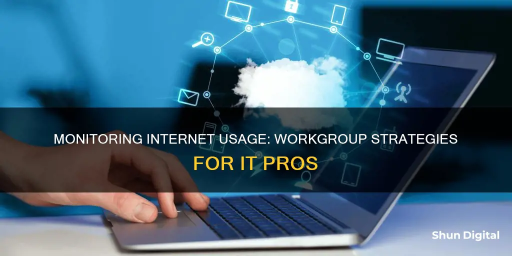 how to monitor internet usage in workgroup