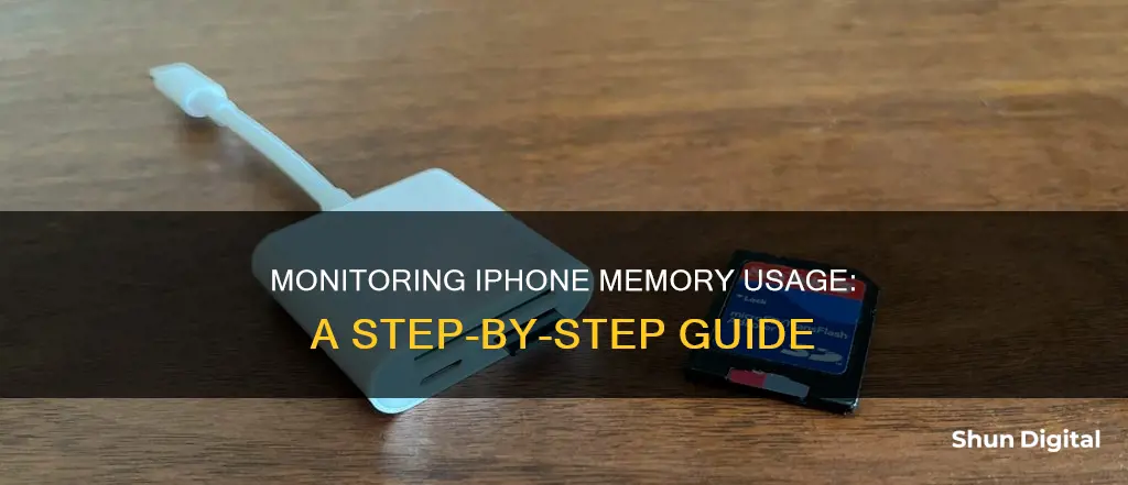 how to monitor iphone memory usage