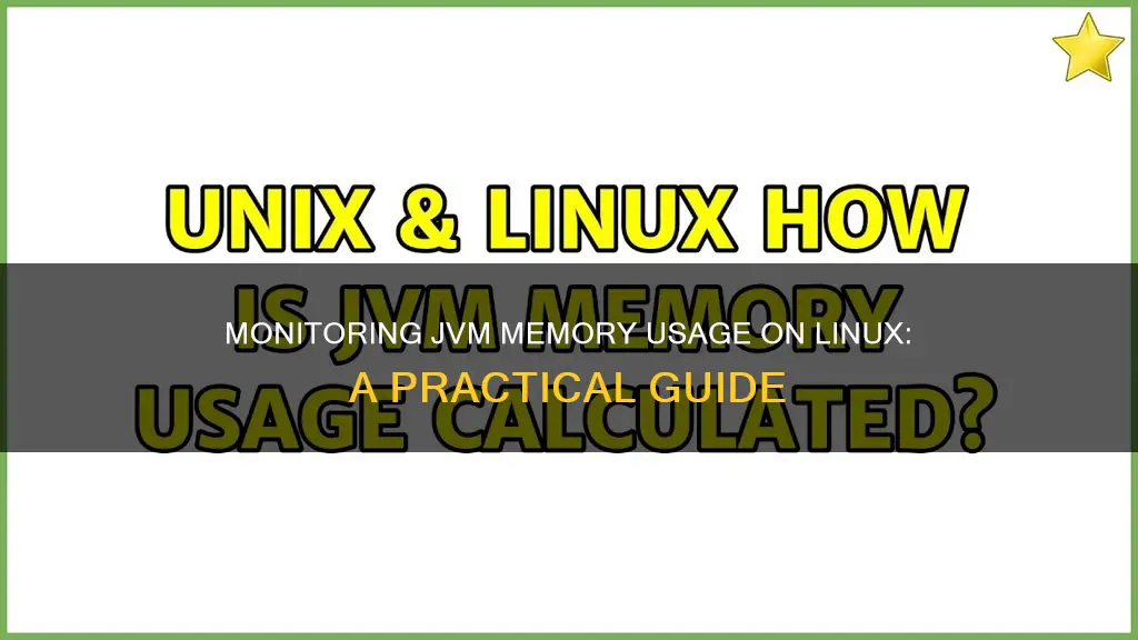 how to monitor jvm memory usage in linux