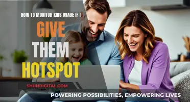 Monitoring Kids' Online Activity When Using Hotspot