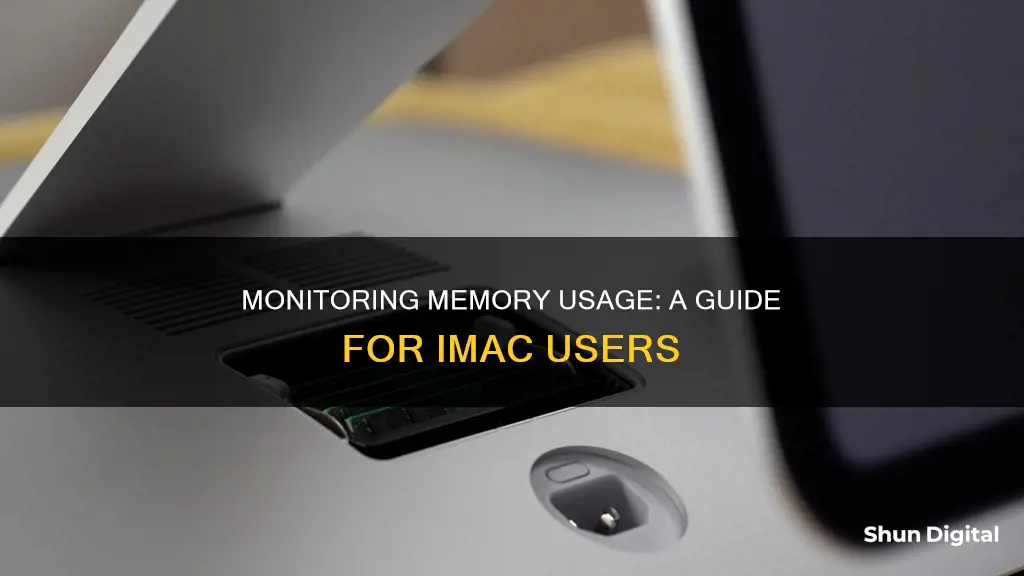 how to monitor memory usage on an imac