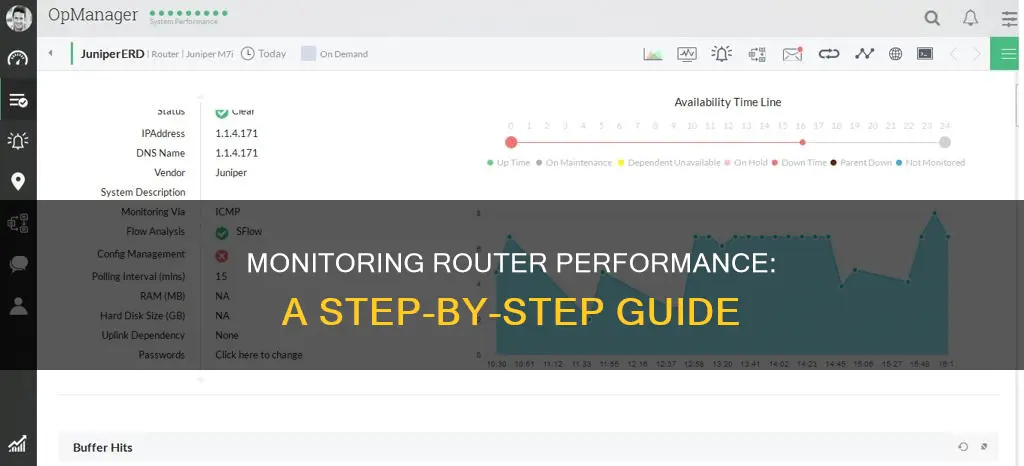 how to monitor my router performance