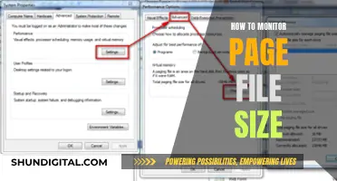 Monitoring Page File Size: A Comprehensive Guide