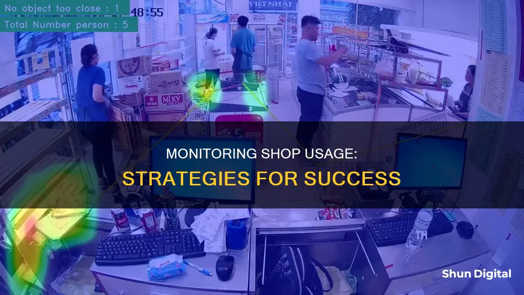 how to monitor shop usage