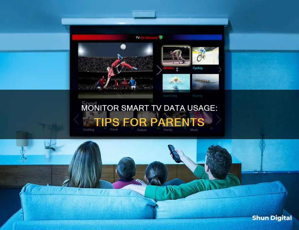 how to monitor smart tv data usage