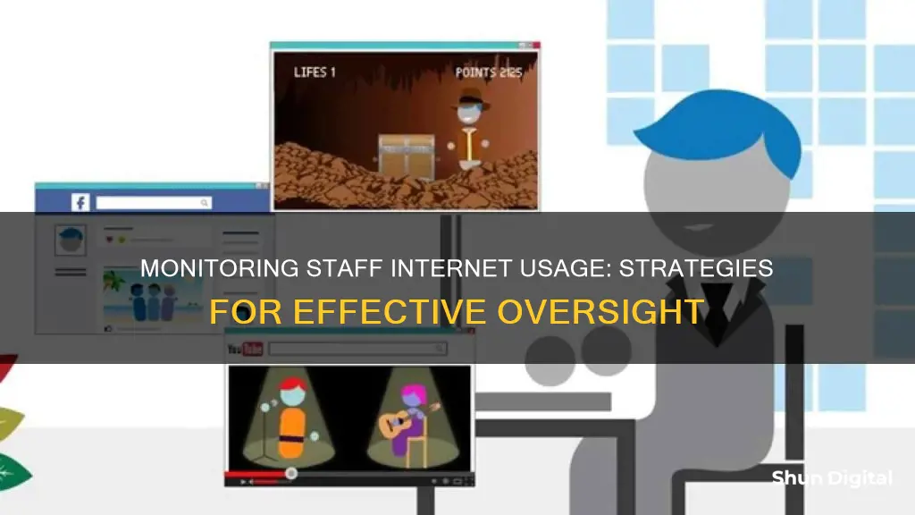 how to monitor staff internet usage