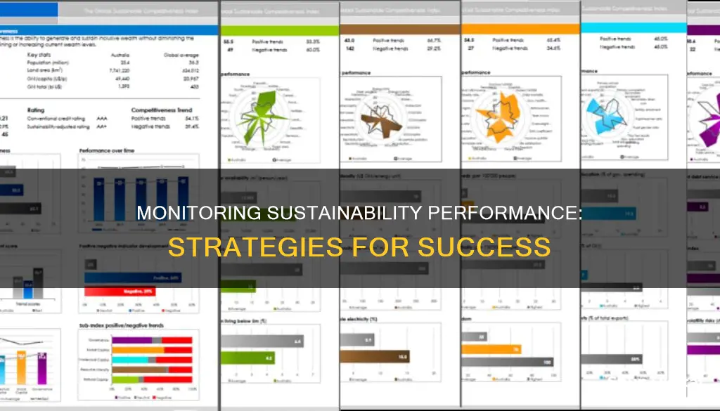 how to monitor sustainability performance