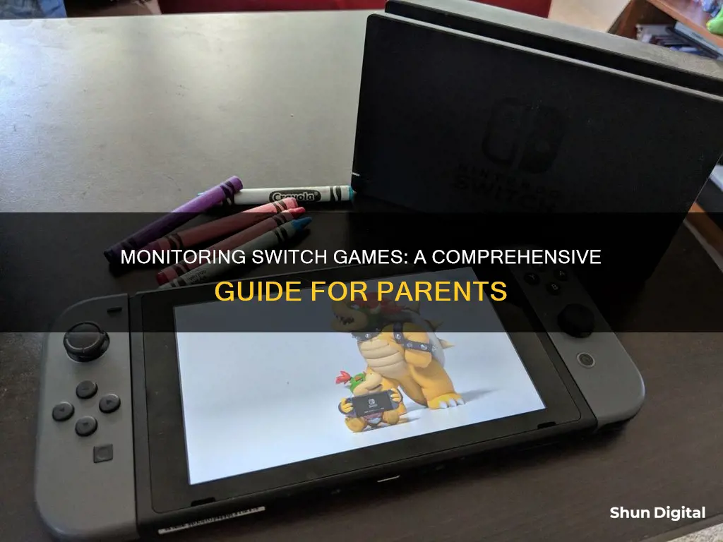 how to monitor switch games