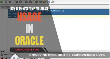 Monitoring Oracle Temp Tablespace Usage: Tips and Tricks