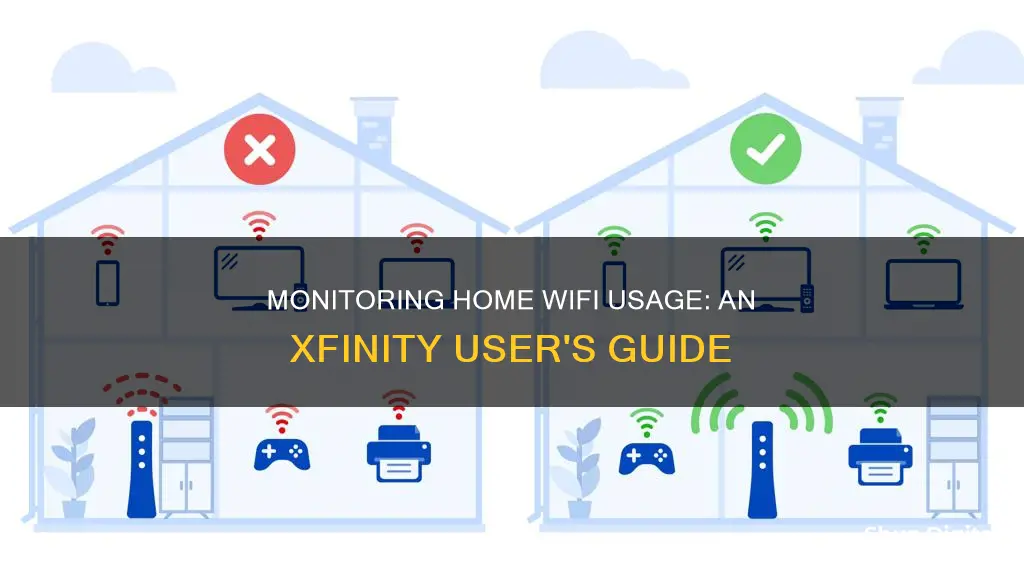 how to monitor wifi usage at home xfinity