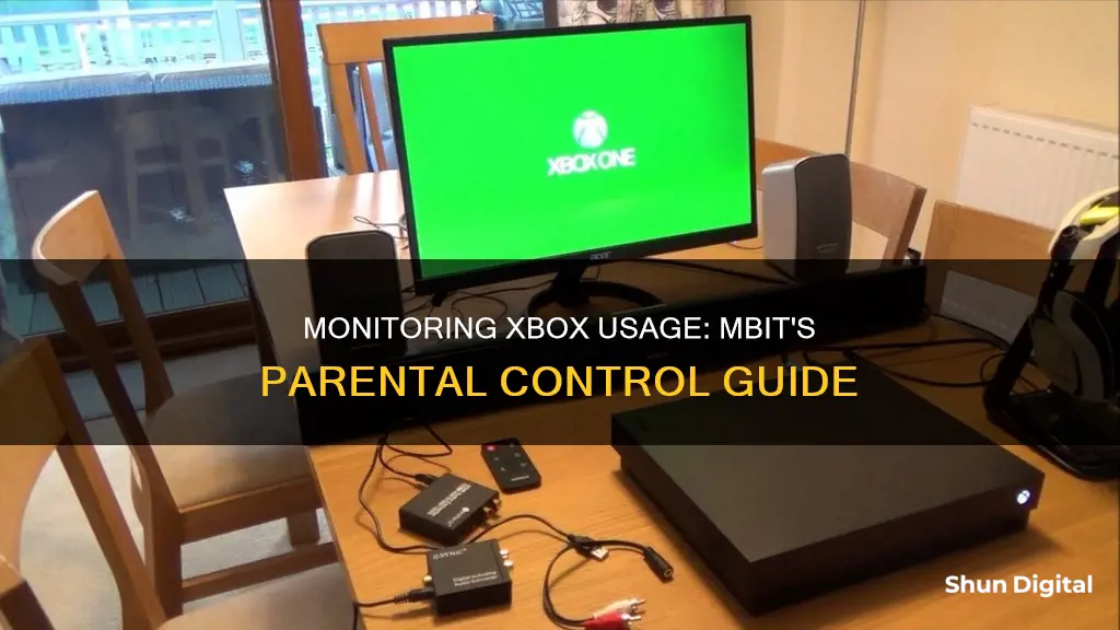 how to monitor xbox usage mbit