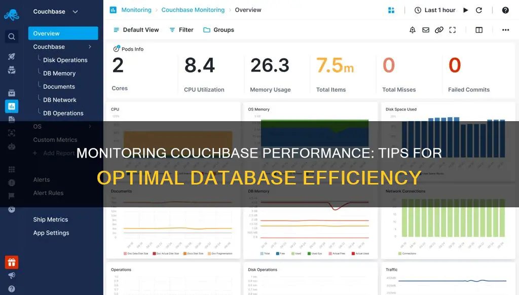 how to monitoring couchbase performance