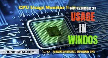 Monitoring CPU Usage: Windows Tips and Tricks