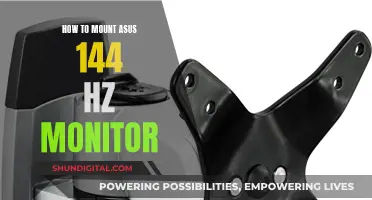 Mounting Your ASUS 144Hz Monitor: A Step-by-Step Guide