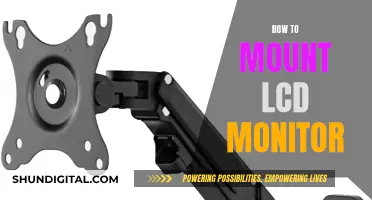 Mounting an LCD Monitor: A Step-by-Step Guide