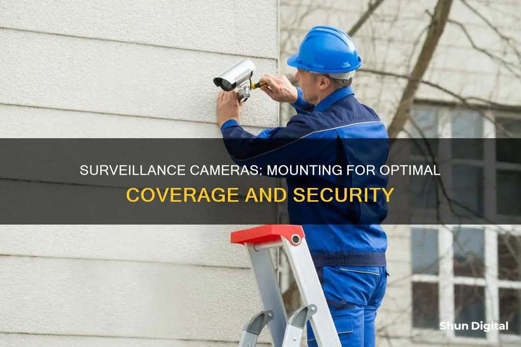 how to mount surveillance cameras