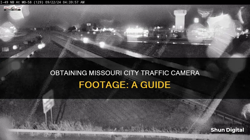 how to obtain city traffic camera footage in Missouri