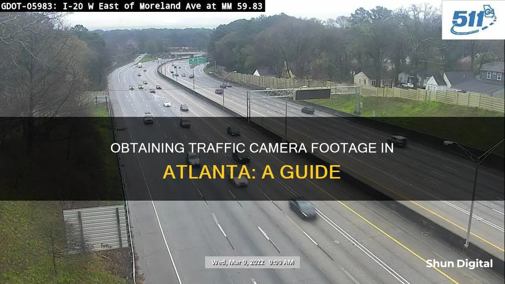 how to obtain traffic camera footage in atlatna