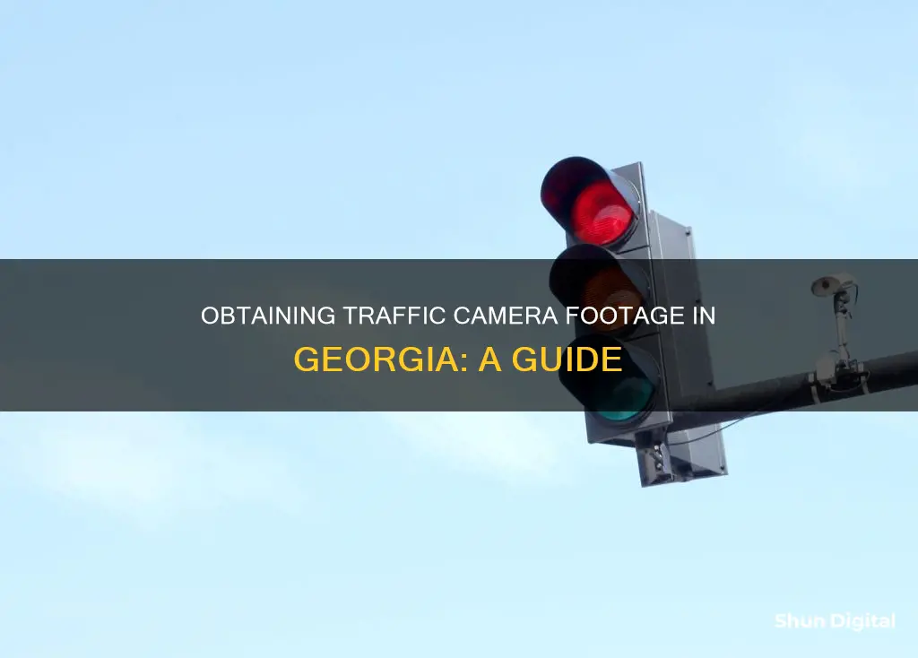 how to obtain traffic camera footage in Georgia