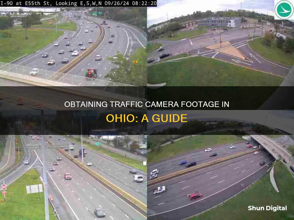 how to obtain traffic camera footage in Ohio