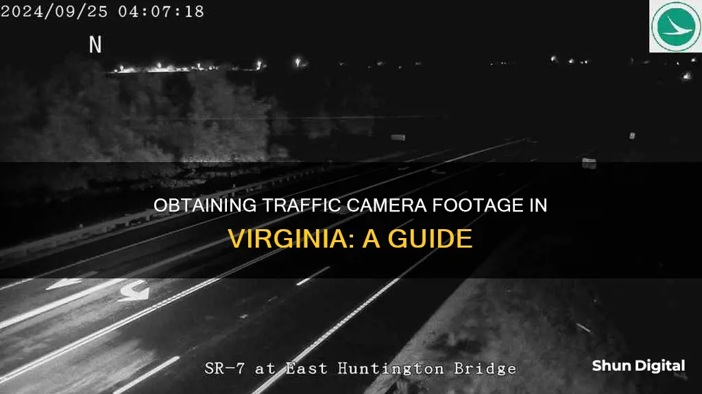 how to obtain traffic camera footage in Virginia