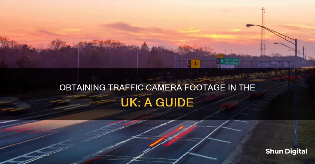 how to obtain traffic camera footage uk