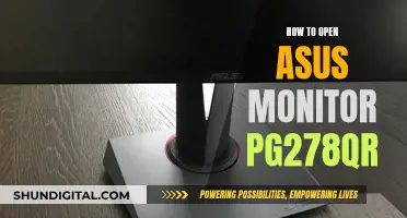 Opening the ASUS Monitor PG278QR: A Step-by-Step Guide