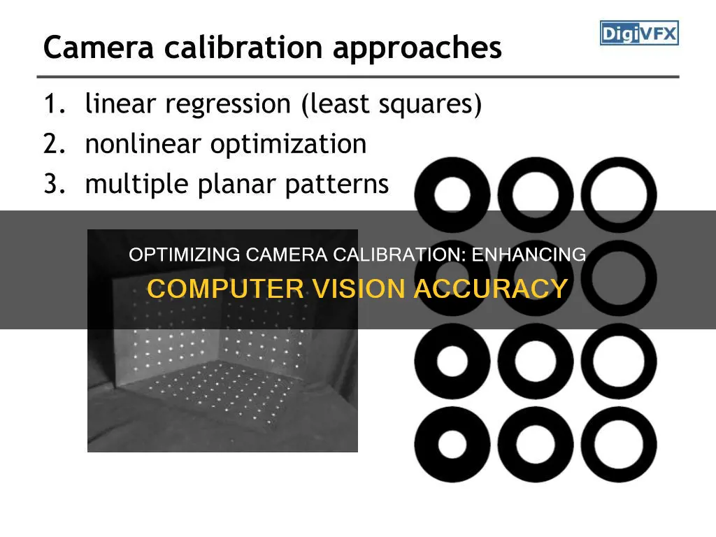 how to optimize camera calibration computer vision