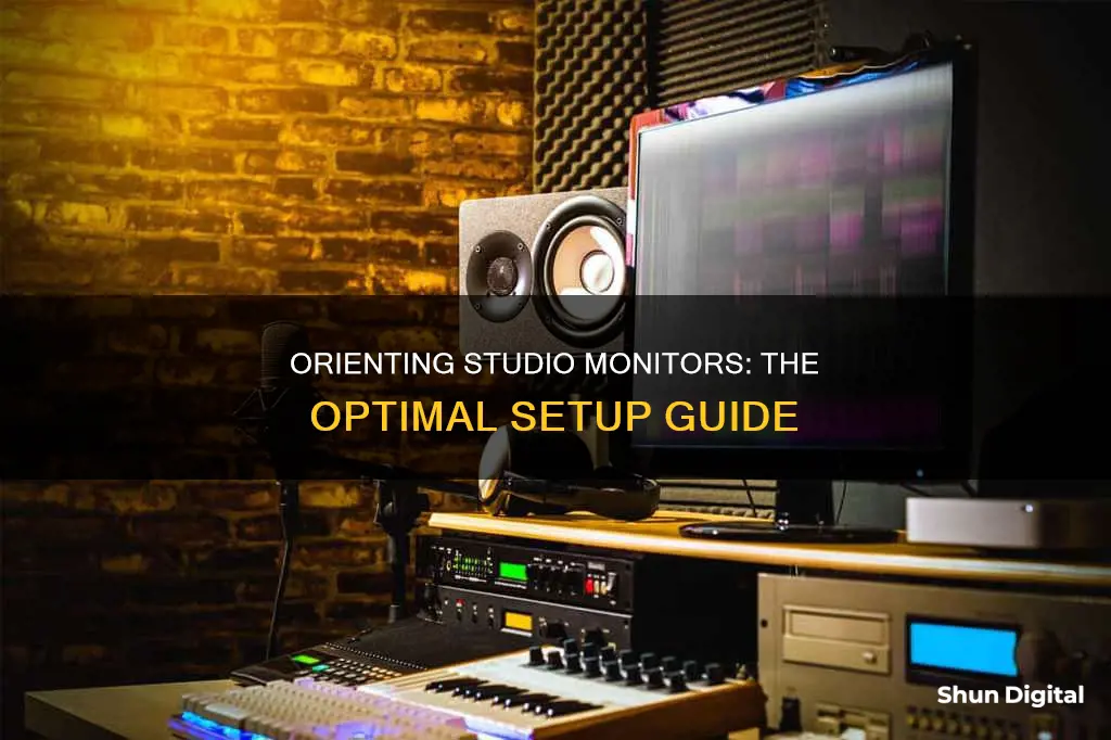 how to orient monitors studio