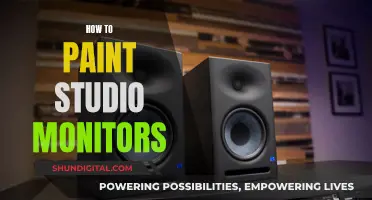 Painting Studio Monitors: A Step-by-Step Guide