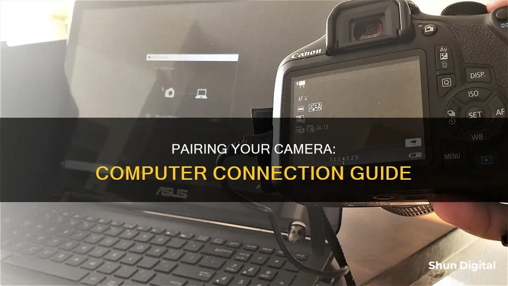 how to pair camera to computer