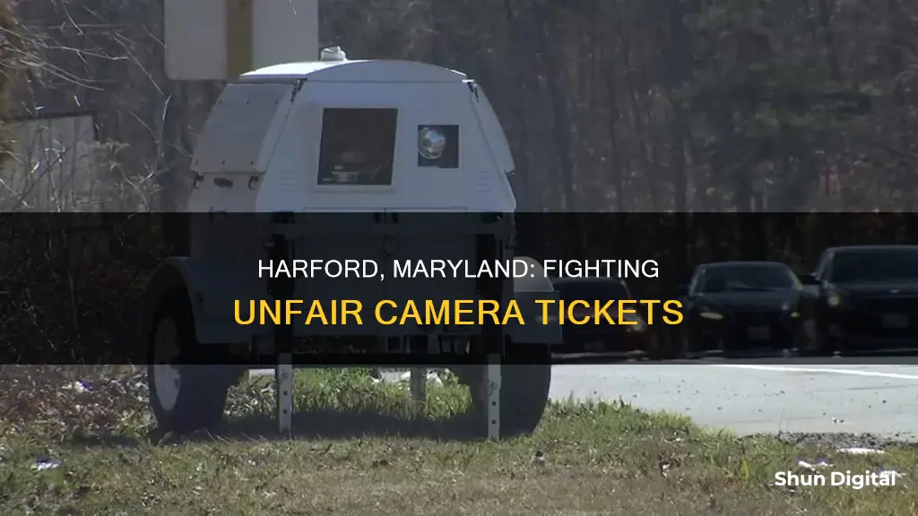 how to pay camera ticket maryland harford