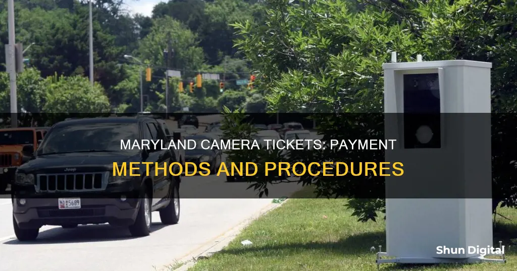 how to pay camera tickets maryland