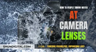 A Wet Camera Conundrum: Why Splash Camera Lenses?