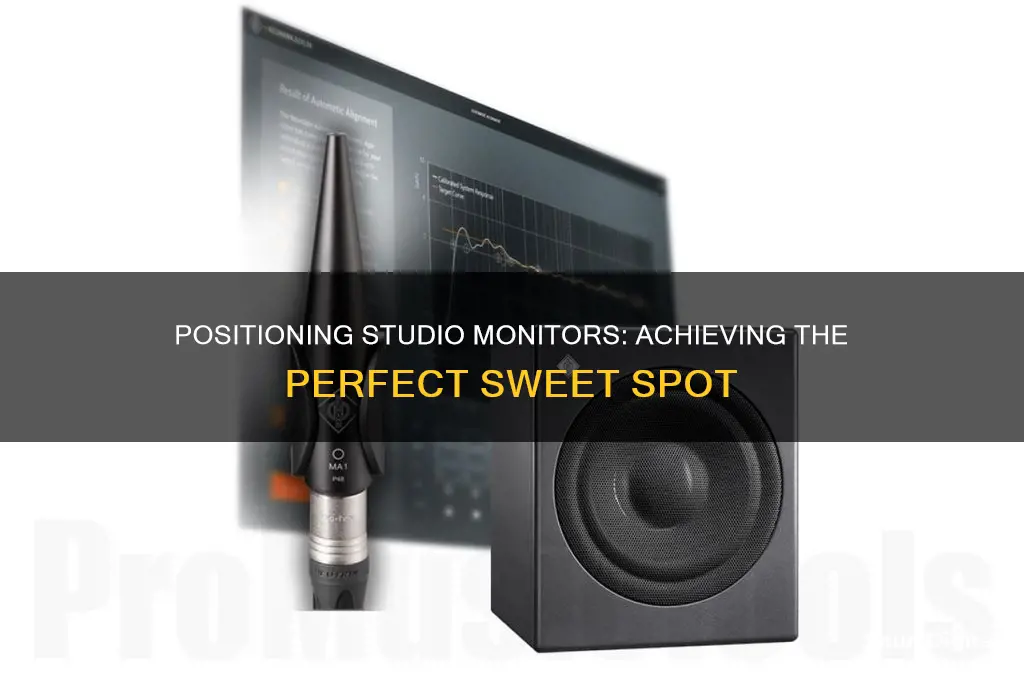 how to perfectly align studio monitors