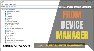 Uninstall Monitors from Device Manager: A Permanent Solution